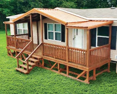 Portable Wood Deck 2