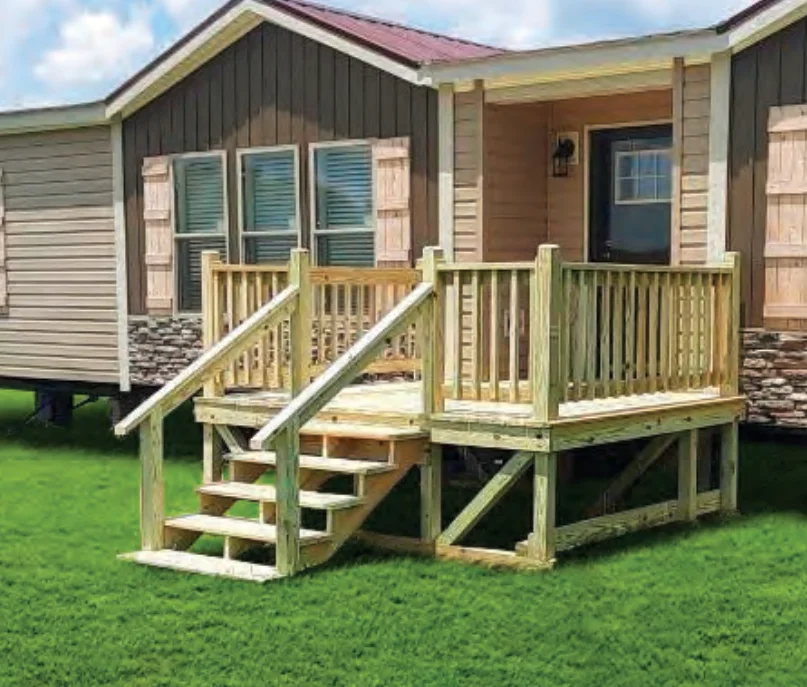 Portable Wood Deck 3